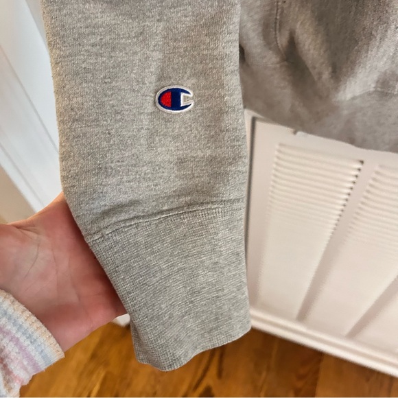 Vintage Champion Reverse weave Gray Georgia Sweatshirt - Picture 4 of 4